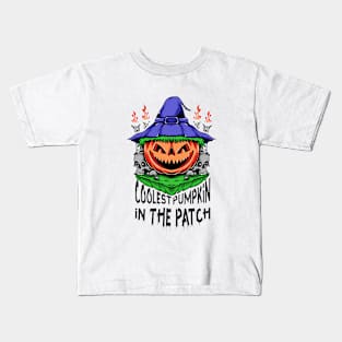 Coolest Pumpkin In The Patch - Coolest Halloween Kids T-Shirt